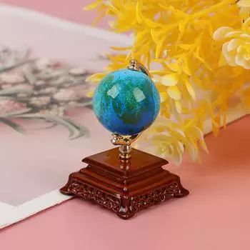 1 шт. мини-металл 1:12. Винтажная мебель для миниатюрного кукольного домика в виде синего земного шара