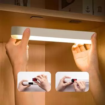 1 шт. настольная лампа USB светодиодная компьютерная настольная лампа офисная учебная лампа для чтения магнитная спальня прикроватная тумбочка с дистанционным управлением сенсорное управление ночник белый