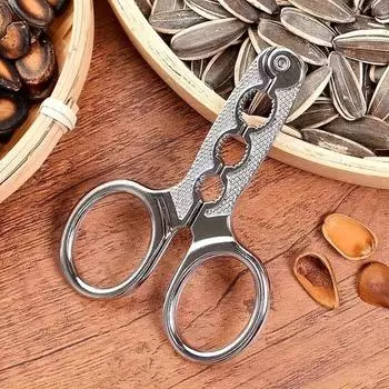 1 шт. Нержавеющая сталь щипцы для семян дыни ножницы орехокол кухонные принадлежности орехокол орехокол щепочница для орехов открывалка для термосов