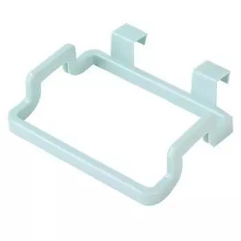 1 шт. подвесной держатель для мешка для мусора, органайзер для мешка для мусора, портативный держатель для мусора в шкафу, кухонные гаджеты зелёный