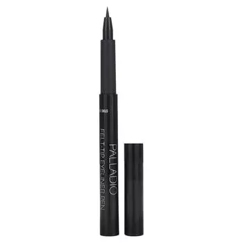 1 шт. подводка для глаз Palladio Felt Tip Eyeliner Pen, цвет черный EHF01 1,1 мл (0,037 жидких унций