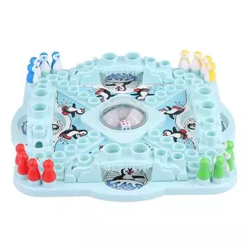 1 шт. Pop n Drop Penguins Toys Детские настольные игральные кости для соревнований Семейная игра для взаимодействия