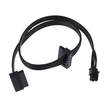 1 шт. портативный Lenovo M410 M610 M415 общий 45 см мини 4-контактный к 2 Sata SSD кабель питания