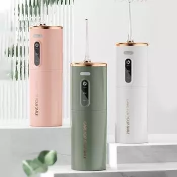 1 шт. портативный USB перезаряжаемый ирригатор для полости рта с водяной нитью 280 мл электрическое устройство для чистки зубов 3 режима водонепроницаемый ирригатор