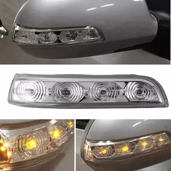 1 шт. правое зеркало заднего вида DC12V светодиодный указатель поворота 87613-2L600# для Hyundai-I30 2009-2012 светодиодный указатель поворота автомобиля CHINA