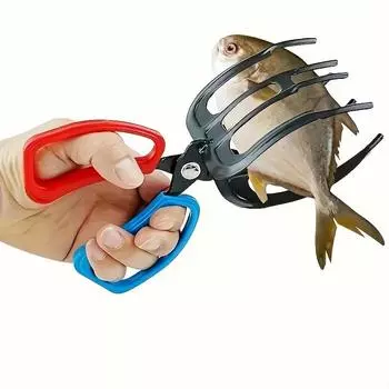 1 шт. Прочные плоскогубцы для контроля рыбы, захват для рыбы с противоскользящей ручкой, рыболовные снасти - легко контролируйте и защищайте свой улов S