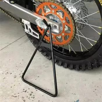 1 шт. Универсальная подножка для мотокросса Dirt Bike Mx, аксессуары для мотоциклов, черная стальная боковая треугольная подставка для мотоцикла CHINA