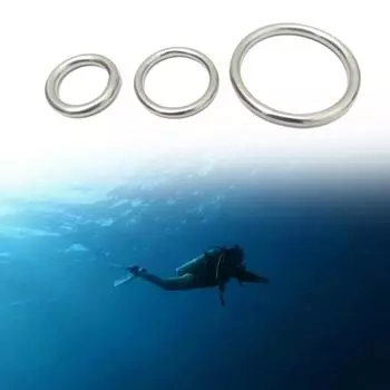 1 шт. уплотнительные кольца 22 г/18 г/38 г аксессуары BCD из нержавеющей стали 316 25mm