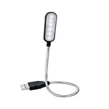 1 шт. USB Гибкая лампа для чтения, книжный светильник, настольная маленькая лампа, портативный маленький ночник для декора комнаты, лампа для чтения