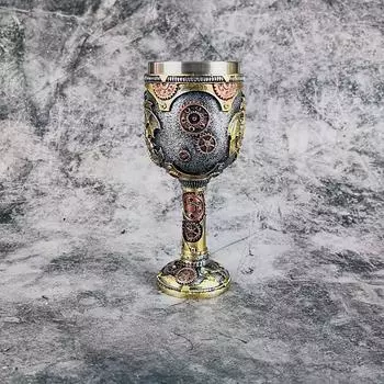 1 шт., волшебный дракон, пивной бокал, смола, высокое стекло для красного вина, механическое стекло дракона, винтажный бокал для вина, Пасха, Хэллоуин, домашний подарок, пасхальный подарок Mechanical Dragoon Mug