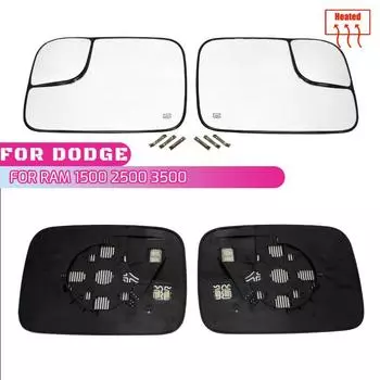 1 шт. Замена для Dodge Ram 1500 2500 3500 2005-2008 боковое зеркало с подогревом, линза зеркала заднего вида левая/правая 5161011AA