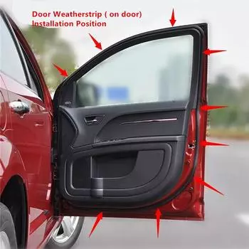 1 Уплотнитель передней правой двери 72310-TR3-A01 Для Honda Civic Седан 2012-2015