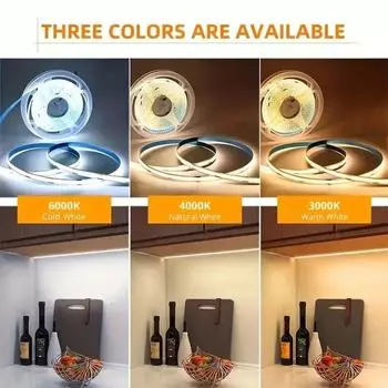 1м/2м/3м COB светодиодная лента DC 5V USB датчик движения переключатель диммируемая гибкая лента лампа линейная лента RA90 декор для подсветки комнаты 1m теплый белый