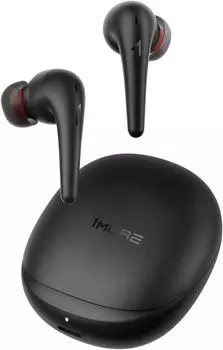 1MORE Aero Wireless Active Noise Outside Sound Capture Bluetooth AAC Detachable IPX5 Canal Wireless Call Automatic Pairing Earphones, Отмена, чёрный