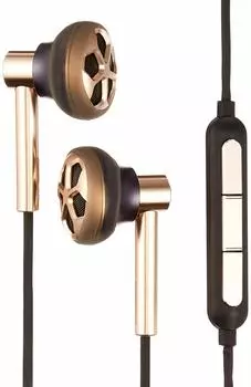 1MORE Dual Driver Stereo Compatible with High Resolution Sound 2017 Visual Grand Prix Noise Canal Remote Control and Microphone Canal Compatible with