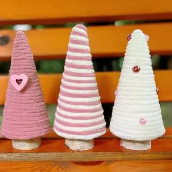 1PC/3PCS Tree Table Centerpieces Valentines Day Decor Pink White Valentine s Decorations for Farmhouse Tiered Tray Home Kitchen белый