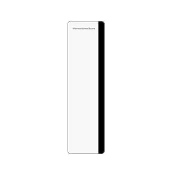 1PC Acrylic Office Supplies Computer Sticky Note Clip Desk Accessories Message Office Decoration Office Accessories 33.5*8*2CM