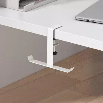1Pc Adjustable Desk Edge Hook Without Punching Office Desktop Edge Hanging Bag Hook Student Backpack Storage Hanging Hook