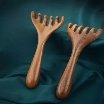 1PC Antler Rake Multifunctional Massage Comb Gift Lightweight
