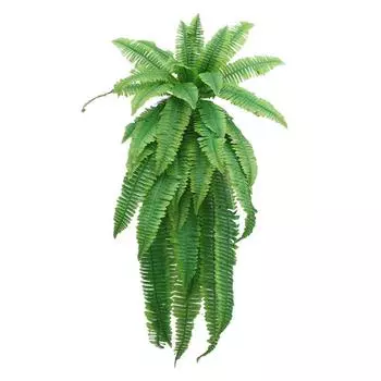 1PC Artificial Plants Background Artificial Ferns Wedding Party Silk Cloth Home Decor Simulation Boston Fern Large Size 50cm