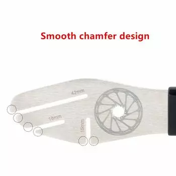 1PC Bicycle Tool Disc Brake Rotor Alignment Truing Tools Brake Disc Adjuster
