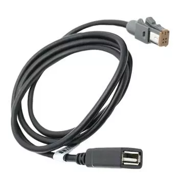 1Pc Car Aux Audio Input Media Data Wire Plug To Usb Conector For Subaru Pr43 Mr52