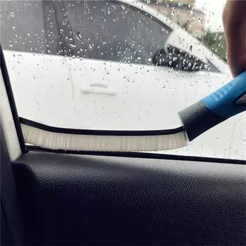 1pc Car Cleaning Brush 360 ° Multi-directional Window Door Corner Gap Dashboard Duster Cleaning Wash Brush Car Accessories