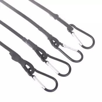 1pc Car Luggage Roof Rack Strap Hooks 30/60/90/120cm Stretch Elastic Bungee Cords With Hooks Lightweight Bikes Rope Tie