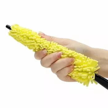 1Pc Car Wheel Cleaner Brush Tire Rim Cleaning Tool Auto Scrub Washing Vehicle Washer Dust Cleaner Sponge Car Washer for Auto жёлтый