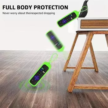1pc Convenient Silicone Remote Control Cover TV Air Conditioner Dustproof Protective Case Portable Household Accessories фиолетовый