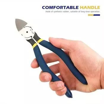 1PC Diagonal Cutting Pliers 5/6 Inch Wire Stripping Tool Side Cutter Cable Burrs Nipper Electricians DIY Repair Hand Tools
