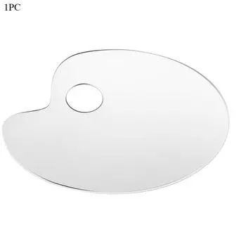 1Pc explosive acrylic palette art special painting plate easy to wash transparent painting
