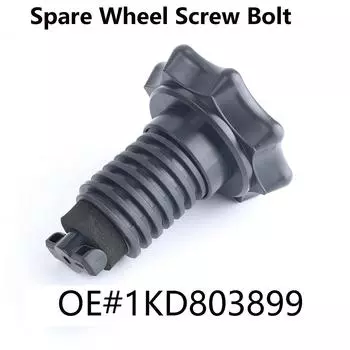 1Pc For VW EOS Scirocco Passat Jetta Beetle Golf Golf Plus Spare Wheel Tire Hold Fixing Mounting Screw Bolt Retainer 1KD803899