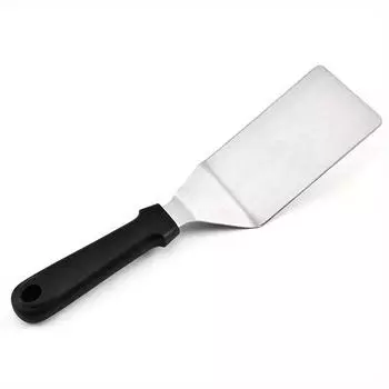 1PC Griddle Accessory Kit Professional Grill Spatula Scraper Flipper Stainless Steel Flat Top Grill Kitchen Accessories Fried Steak 1PC