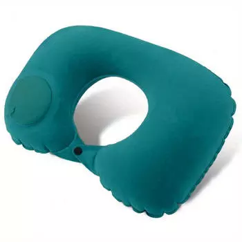 1PC Inflatable U-Shaped Neck Pillow For Office And Travel Pillow Portable Folding Design Ideal For Car And Outdoor Use Pillow One Size