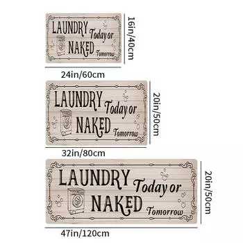 1PC, laundry floor mat carpet, waterproof anti-skid kitchen bathroom floor mat, can wash home decorative carpet mat 400MMx600MM бежевый