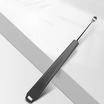 1Pc New Ear Scoop Portable Ear Scoop Stainless Steel Ear Scoop Spiral Ear Scoop Set