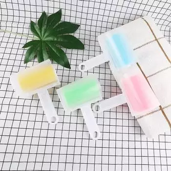 1pc Piece Washable Hair Glue Roller Reusable Portable Home Cleaning Pet Hair Remover Glue Roller Carpet Bed Sofa
