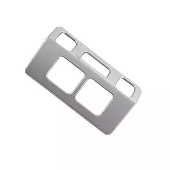 1PC Silver Interior Head Light Switch Cover Trim For Subaru WRX STi 2015-2020