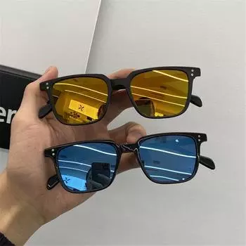 1pc Small Fashion Square Sunglasses Men Vintage UV400 Protection Shades Women Sun Glasses Retro Driving Outdoor Eyewear