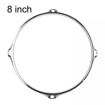 1PC Snare Drum Hoops Entertainment Metal Protector Zinc-Alloy Batter Guard Replacement Rim Sturdy Easy Installation Hoops