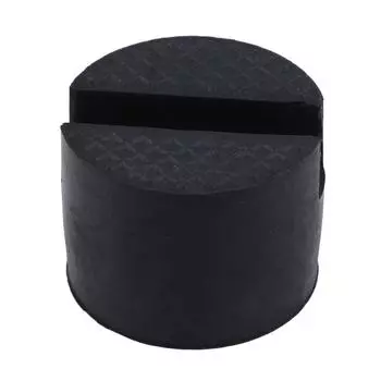 1Pc Universal Jack Rubber Support Pad Durable Wear Resistant Car Slotted Frame Rail Floor Socket Adapter Lifting Rubber Pad