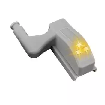 1pc Universal LDE Hinge Light Bedroom Cabinet 0.25 W Built-In LED Night Light Kitchen Bedroom Living Room Parts