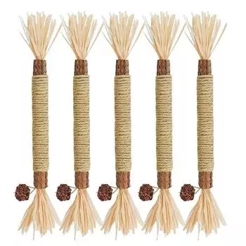 1шт деревянная палочка для укуса Polygonum, новая игрушка для кошек, скрежетание зубами, чистка зубов, удаление зубных пятен, свежее дыхание
