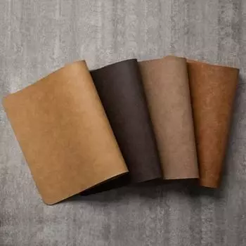 1PCS 40cm*30cm Light Luxury Solid Leather Placemat PU Table Mat Waterproof Oilproof Heat-Insulated Plate Bowl Pad Table Decor