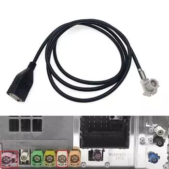 1Pcs 4-Pin Car Radio Usb Video Cable For Bmw 5 Series Cic, 3 Series Nbt, 7 Series Evo Host