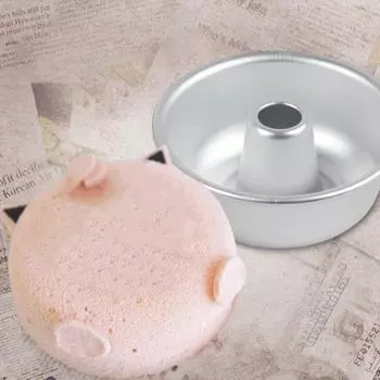 1Pcs Aluminum Ring Cake Tin For Baking Small/Lager/Giant Donut Non Stick Savarin Mold Pan