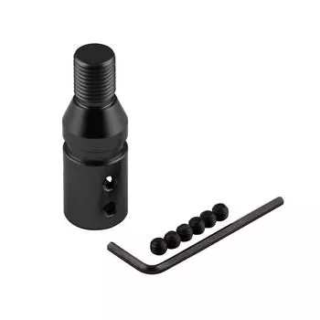 1Pcs Aluminum Shift Knob Adapter for Non Threaded Shifters BMW Mini 12x1.25mm