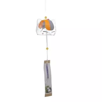 1Pcs Bless Lucky Hanging DIY Gift Wind Chime Pendant Decoration Accessories Home Garden Decor smile