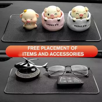 1PCS Car Non-Slip Mat Auto Silicone Interior Dashboard Phone Anti-Slip Storage Mat Pads For Car Mobile Phone Car Accessories